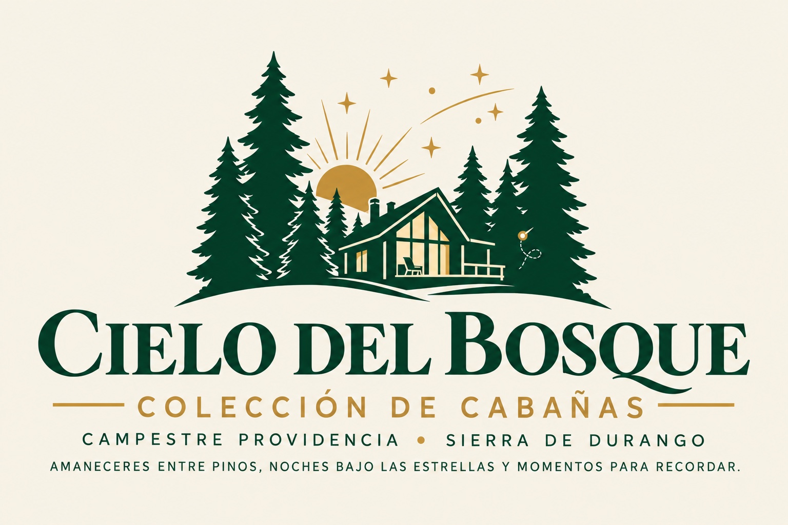 Cielo del Bosque — Colección de Cabañas. Campestre Providencia, Sierra de Durango.